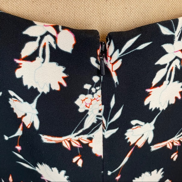 Banana Republic Sleeveless V Neck Dress Navy Size 10 - Picture 4 of 11